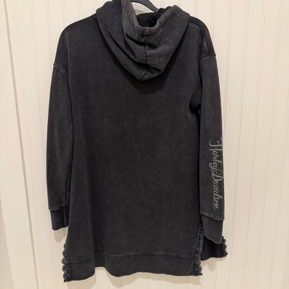 Harley-Davidson Charcoal Winged Hoodie - Picture 5 of 7